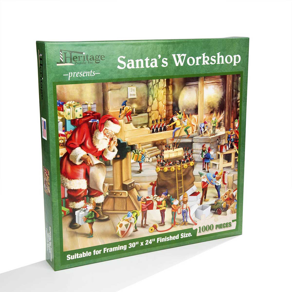 Santa S Workshop Pieces Heritage Puzzles Puzzle Warehouse