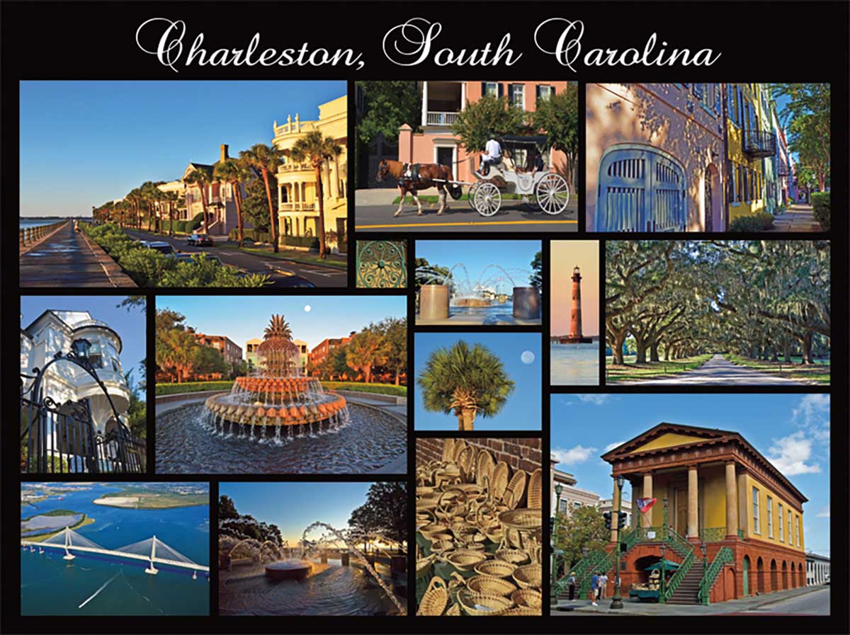 Charleston Collage Jigsaw Puzzle