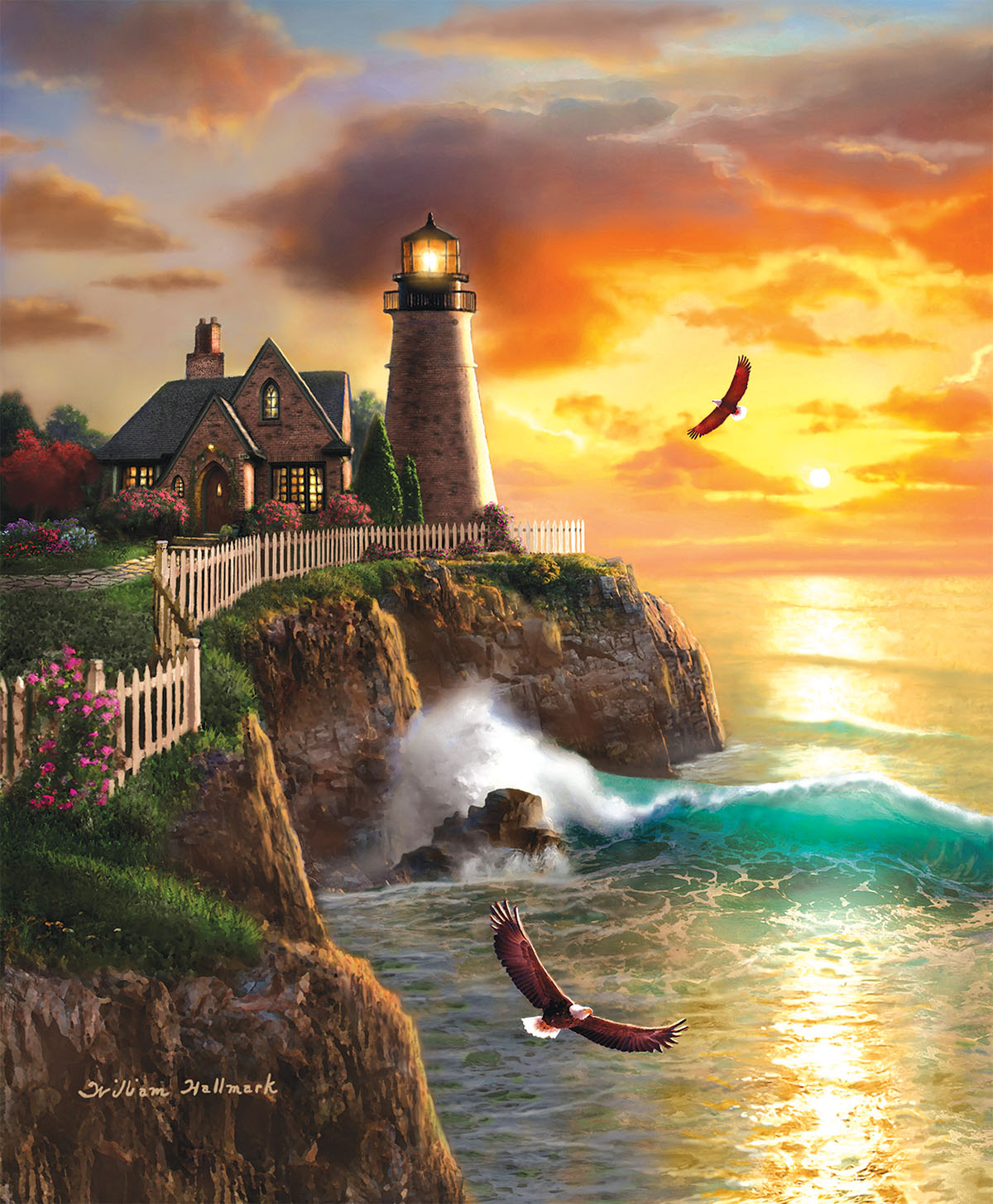 Eagle Ridge - Scratch and Dent Lighthouse Jigsaw Puzzle