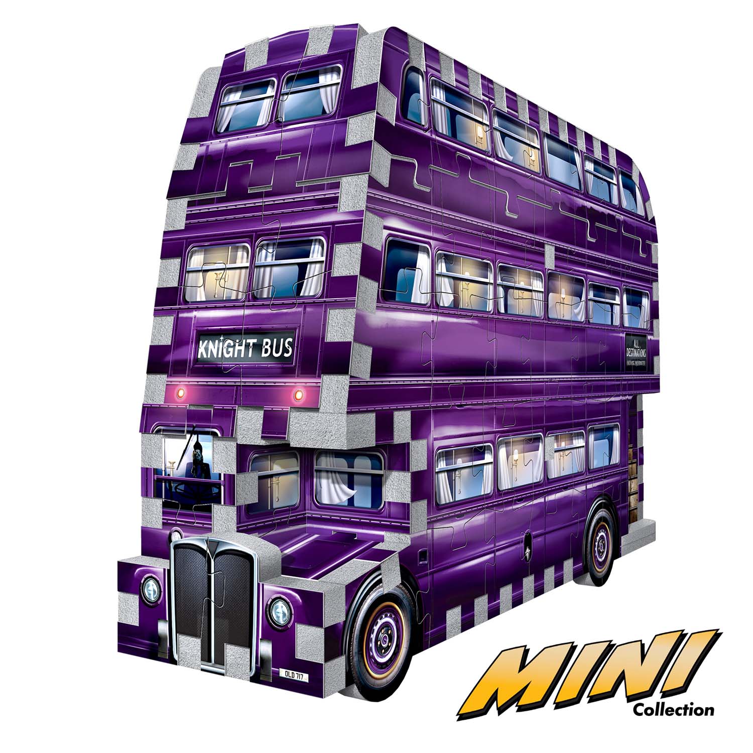 The Knight Bus Mini Harry Potter 3D Puzzle