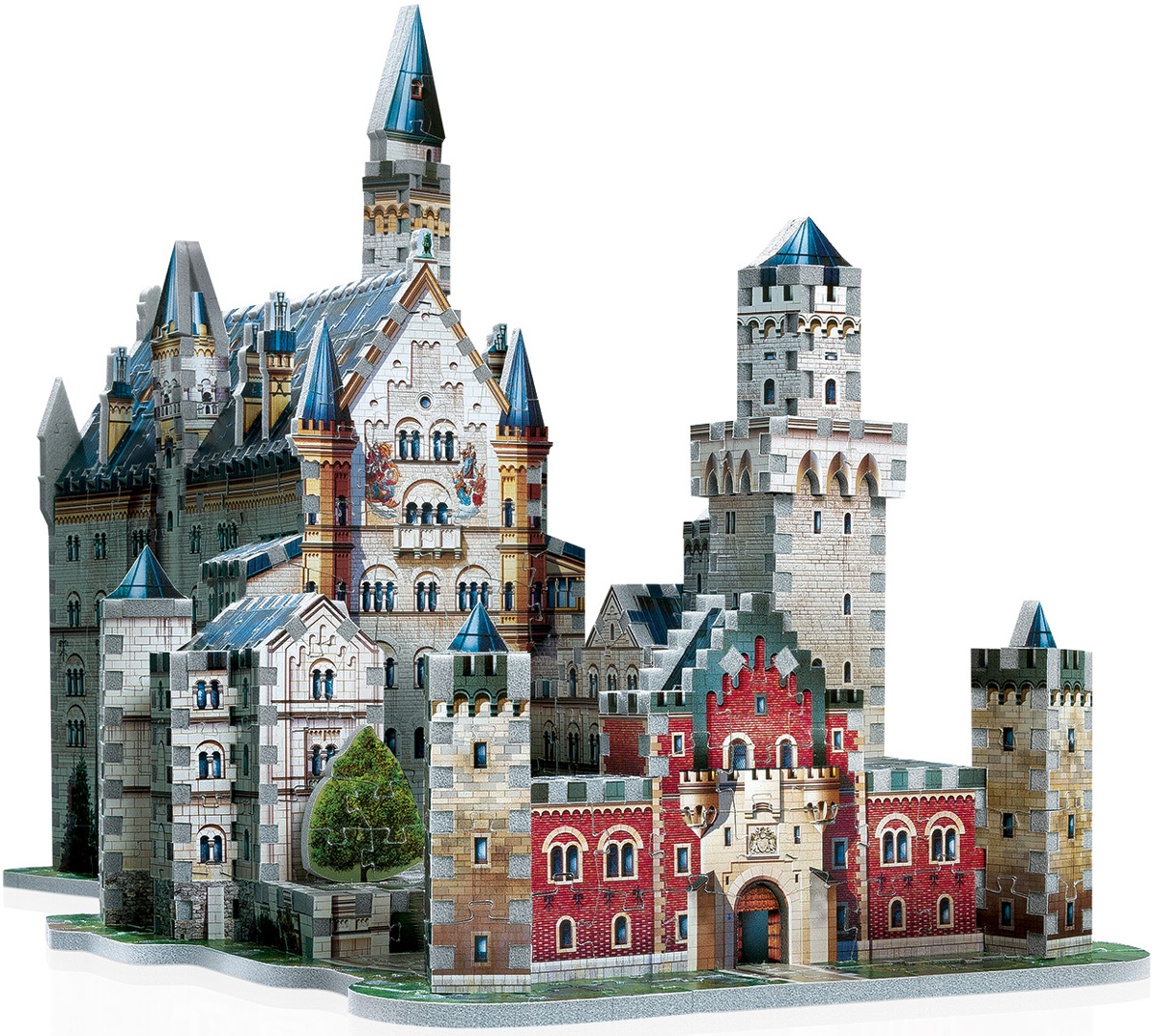 Neuschwanstein Castle 3D Wrebbit Puzzle Castle Jigsaw Puzzle