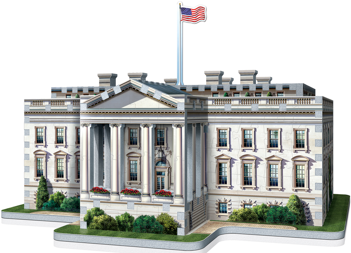 White House Landmarks & Monuments Jigsaw Puzzle