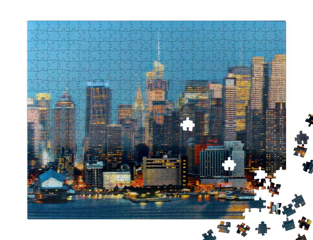 New York City 3D Puzzle Father's Day Jigsaw Puzzle