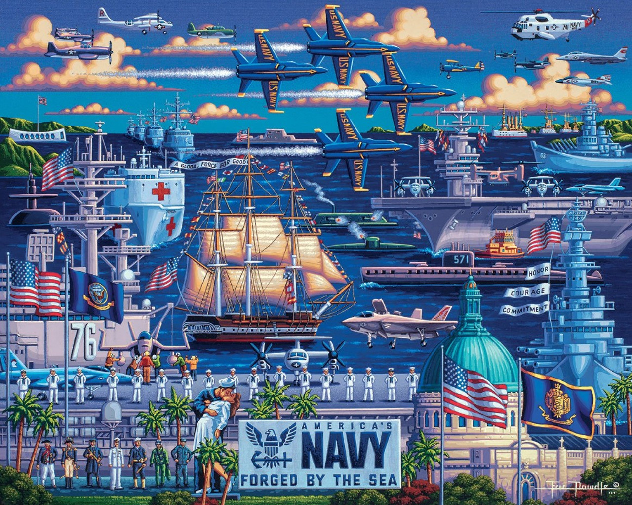 U.S. Navy Military Jigsaw Puzzle