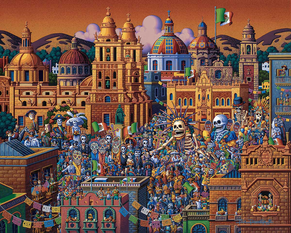 Day of the Dead Day of the Dead Jigsaw Puzzle