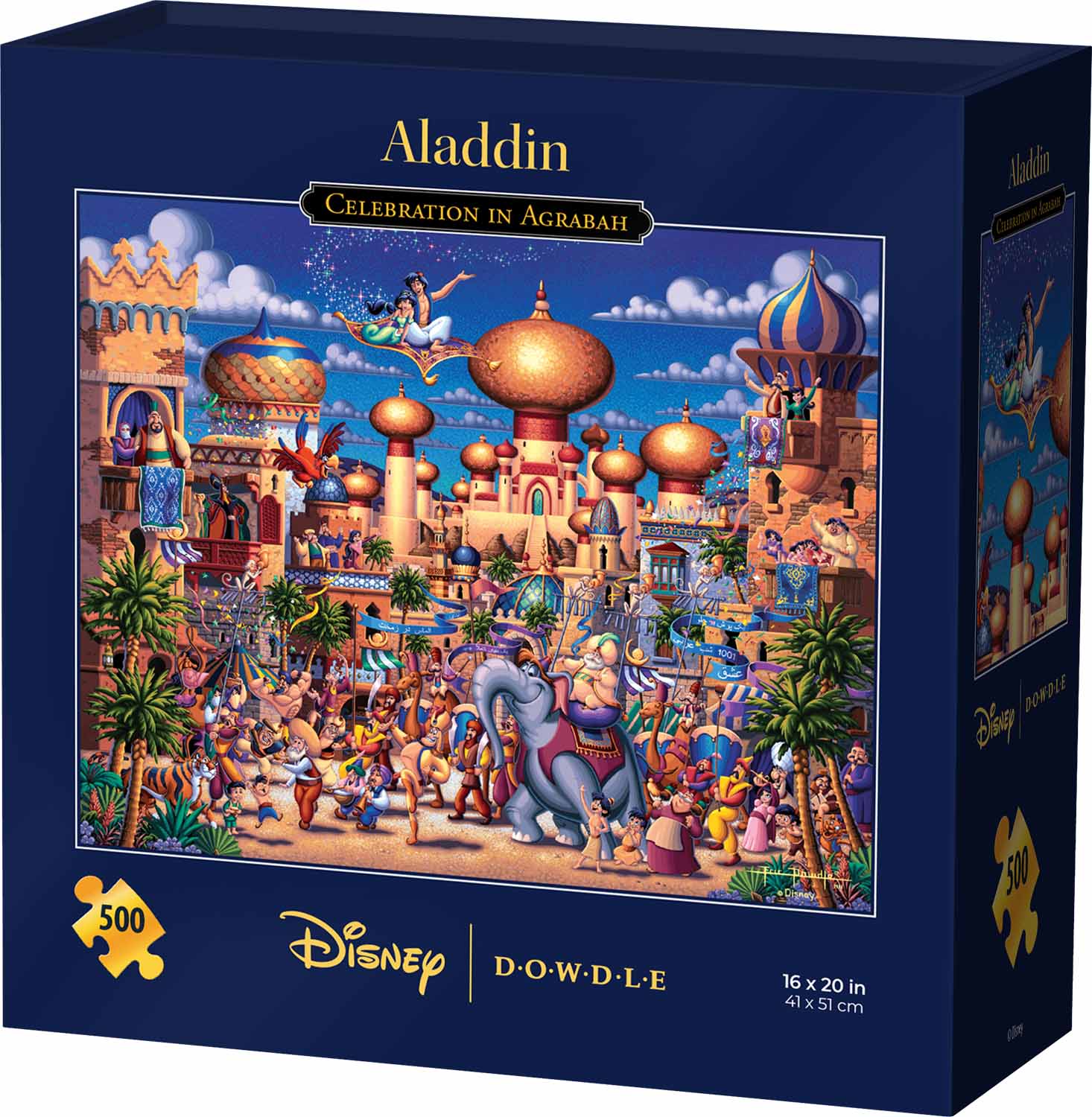 Aladdin - Celebration in Agrabah Disney Jigsaw Puzzle