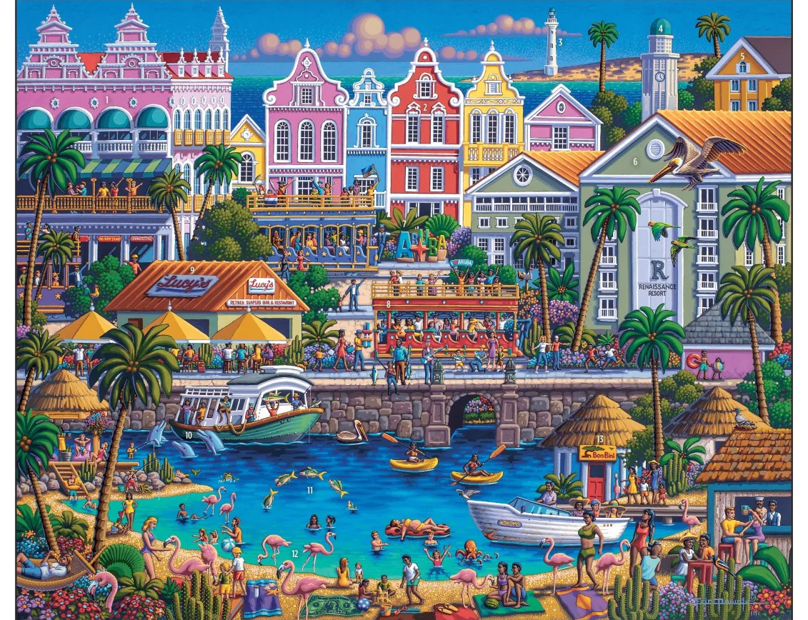 Aruba Travel Jigsaw Puzzle