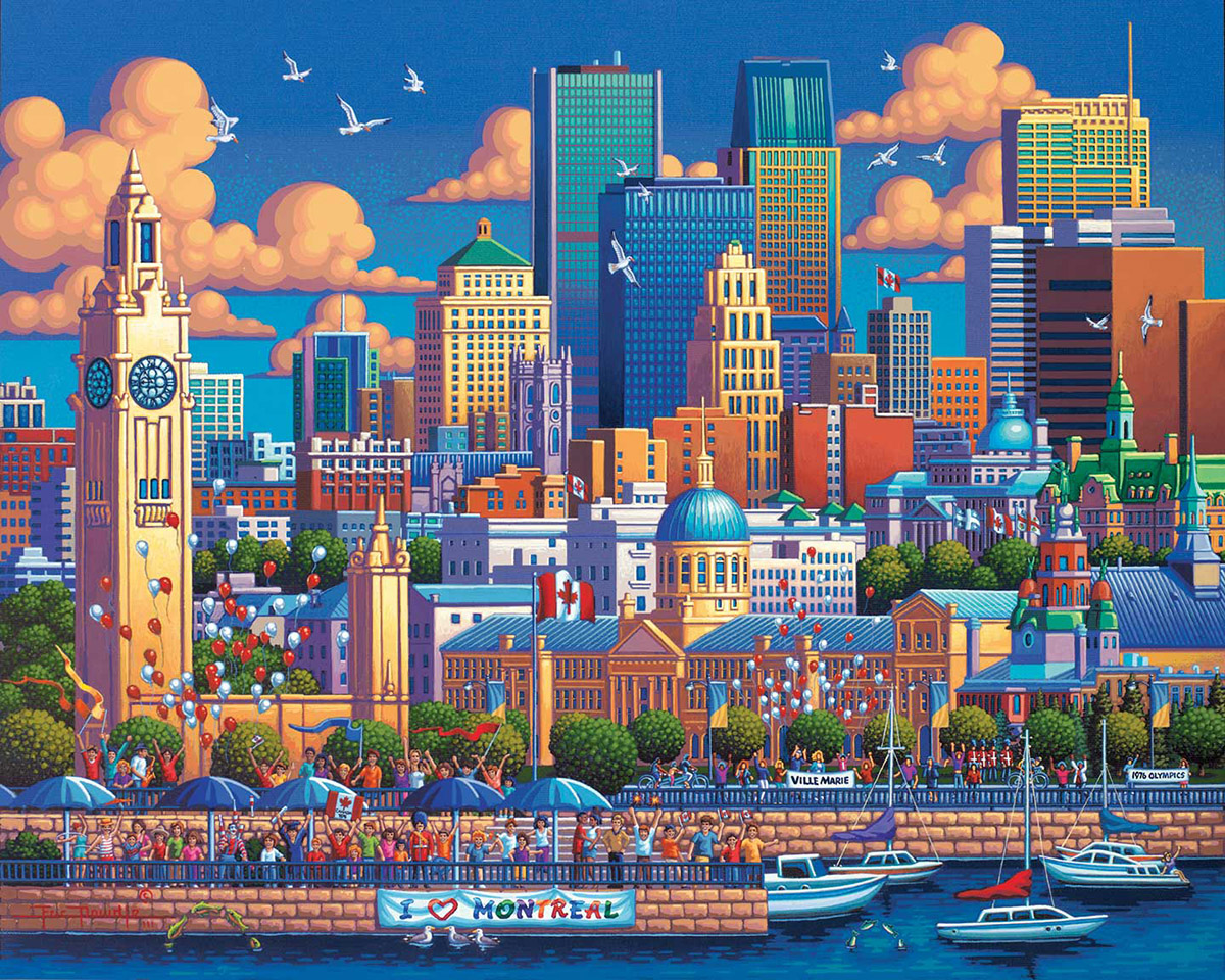 Montreal Canada Jigsaw Puzzle