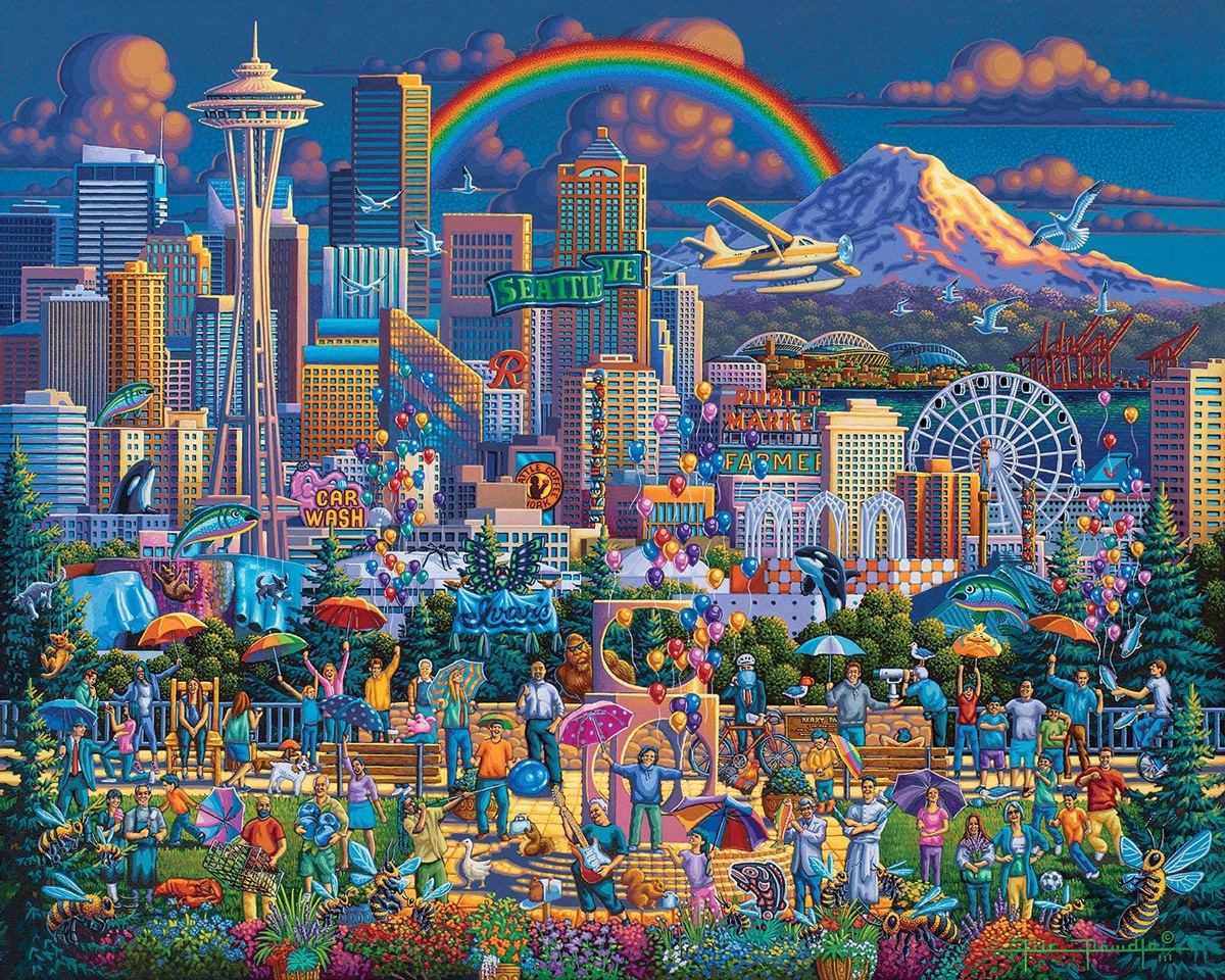 I Love Seattle United States Jigsaw Puzzle