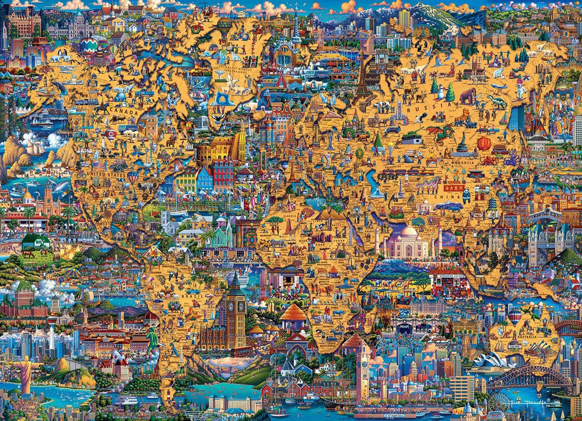 Dowdle Nativity Colorful 100 Piece Jigsaw Puzzle 16 X 20 Religious for sale online 