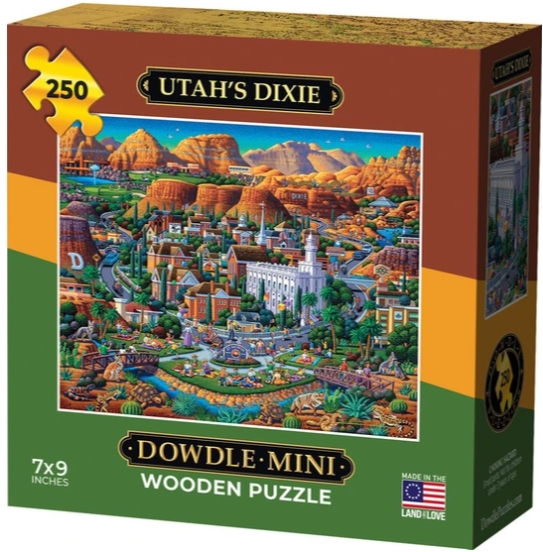 Utah's Dixie Cities Jigsaw Puzzle