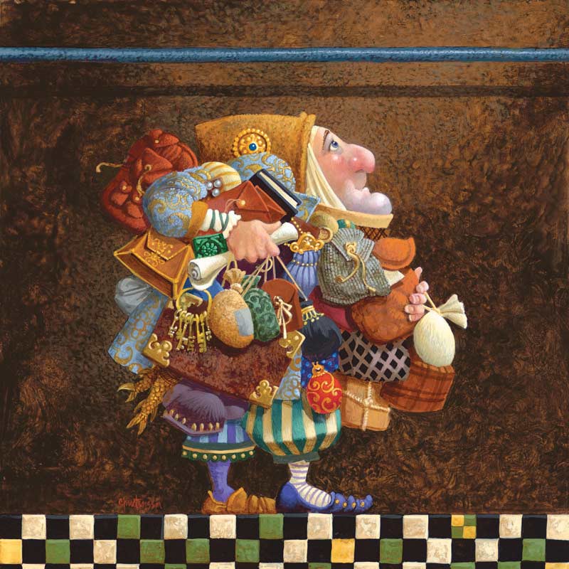 Hold the Rod, the Iron Rod - Scratch and Dent Contemporary & Modern Art Jigsaw Puzzle