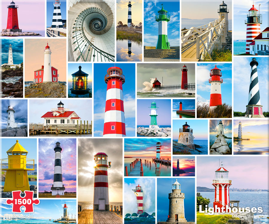 Lighthouses Jigsaw Puzzle | PuzzleWarehouse.com