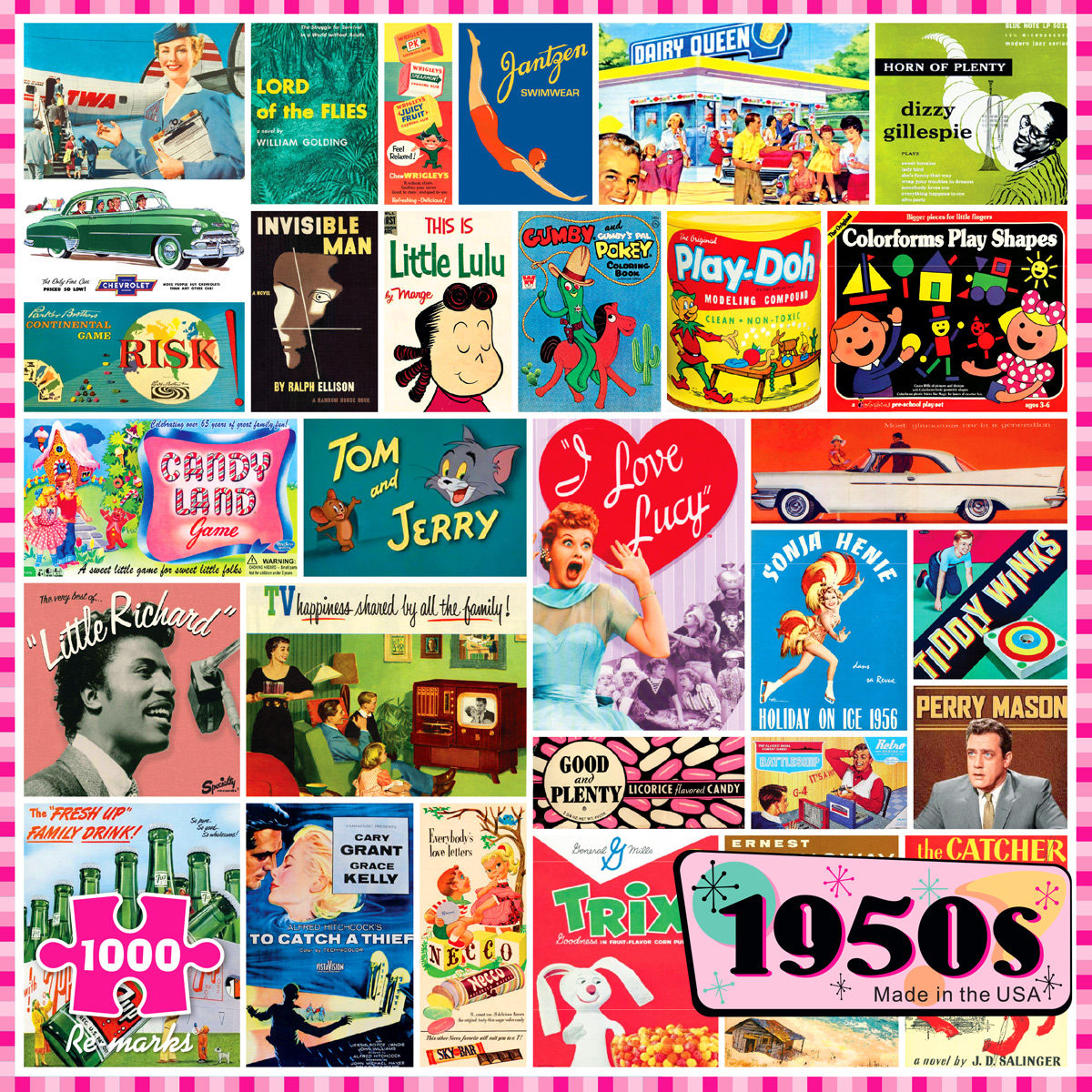 The 1950s Nostalgic & Retro Jigsaw Puzzle