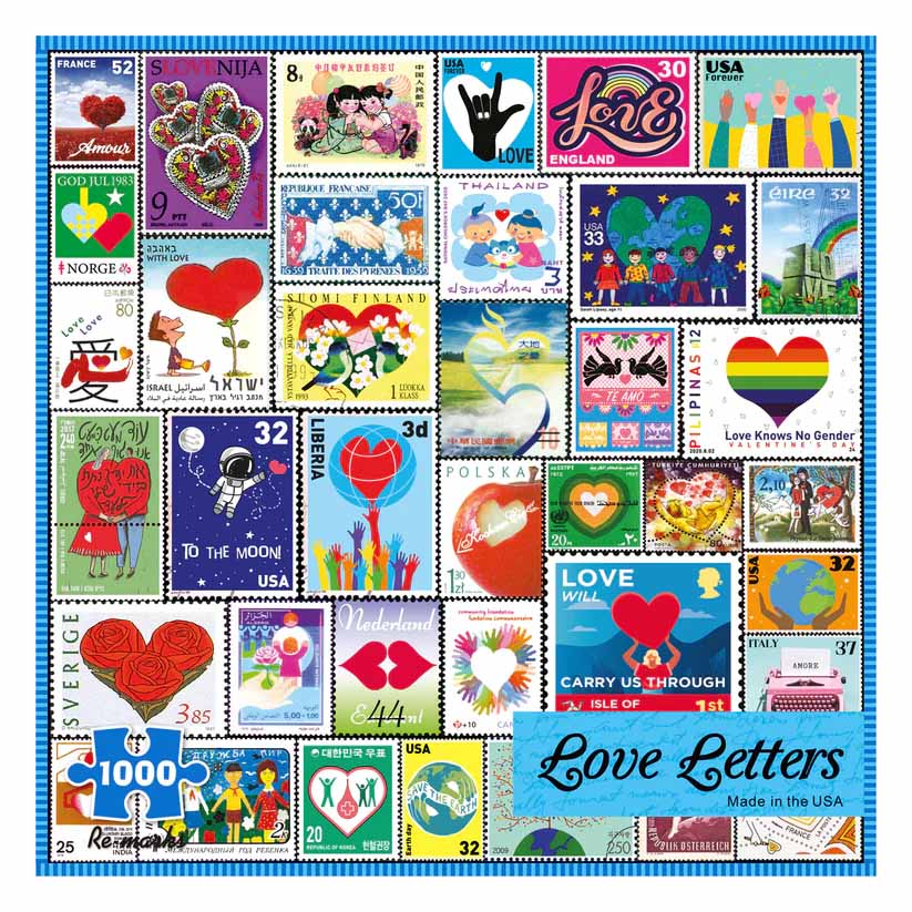 Love Letters Everyday Objects Jigsaw Puzzle