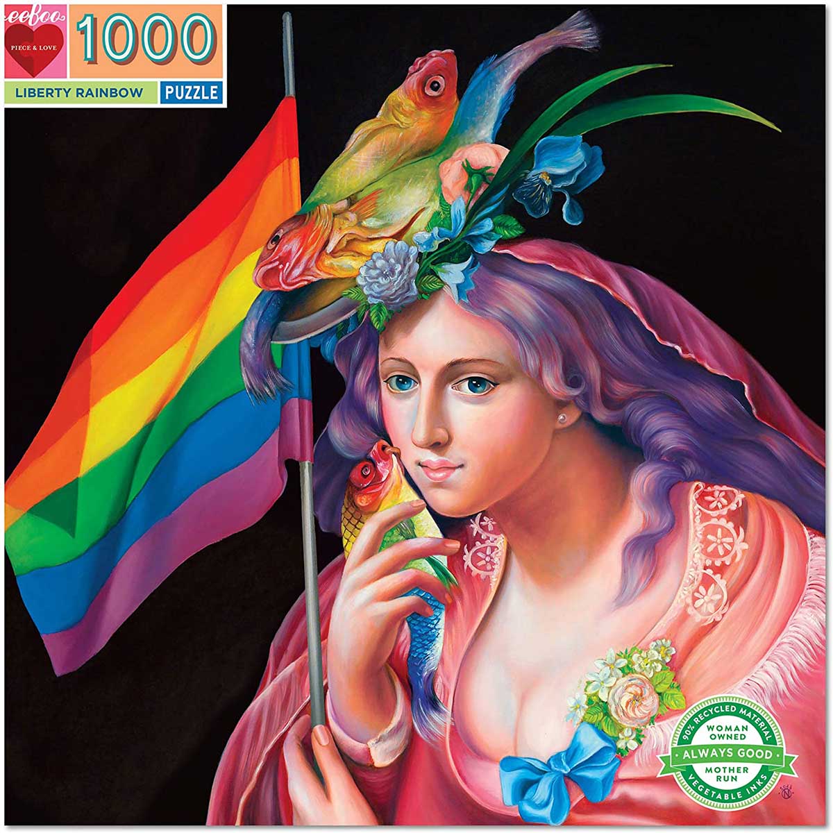 Liberty Rainbow - Scratch and Dent People Jigsaw Puzzle