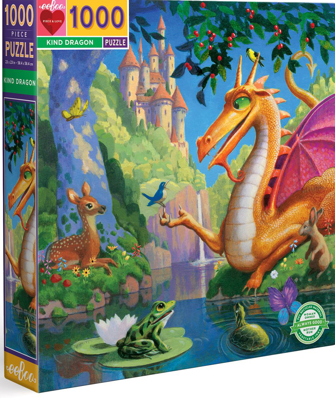 Kind Dragon - Scratch and Dent Dragon Jigsaw Puzzle