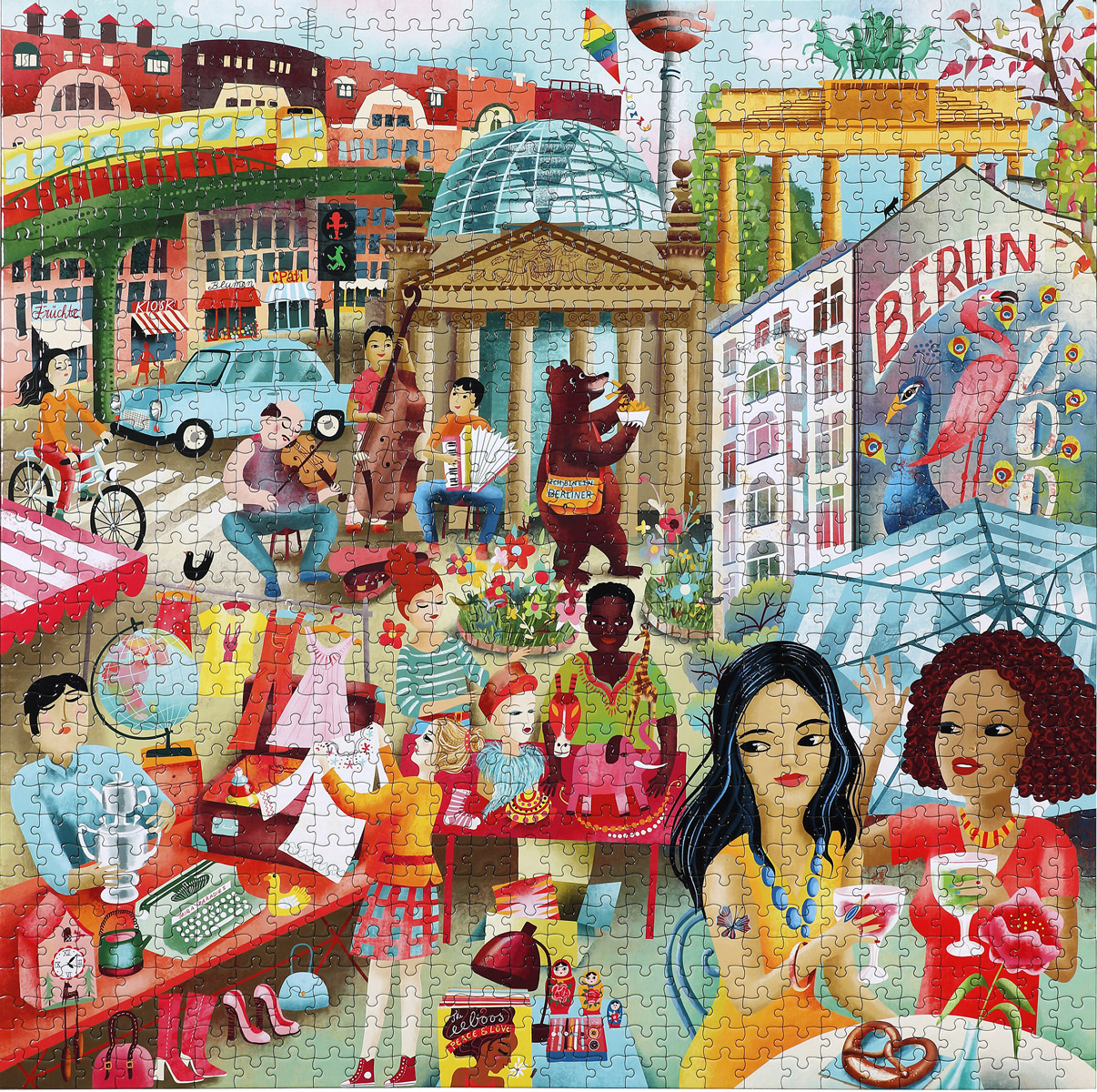 Berlin Life - Scratch and Dent Germany Jigsaw Puzzle