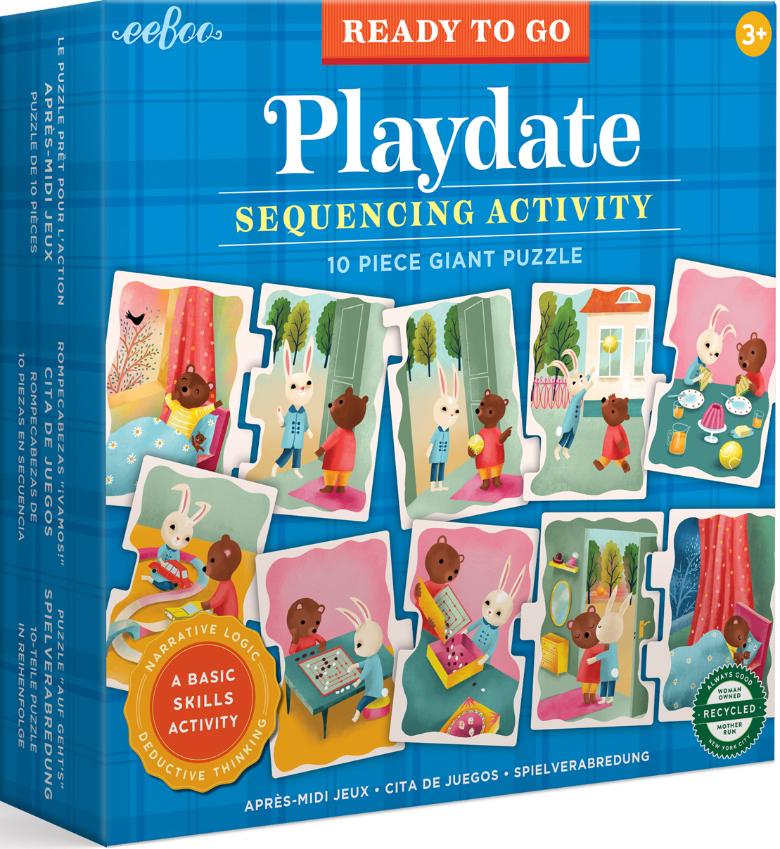 Ready to Go Puzzle - Playdate Educational Jigsaw Puzzle