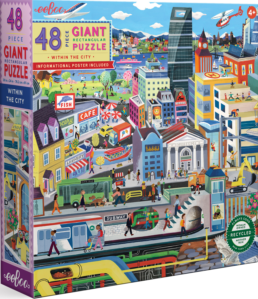 Within the City Cities Jigsaw Puzzle