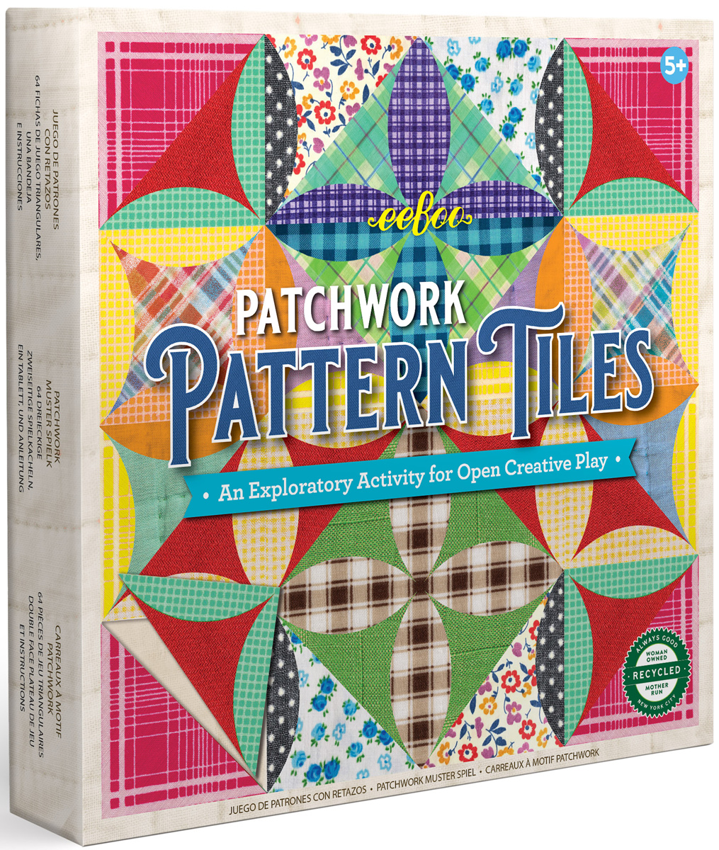 Patchwork Pattern Tiles Jigsaw Puzzle