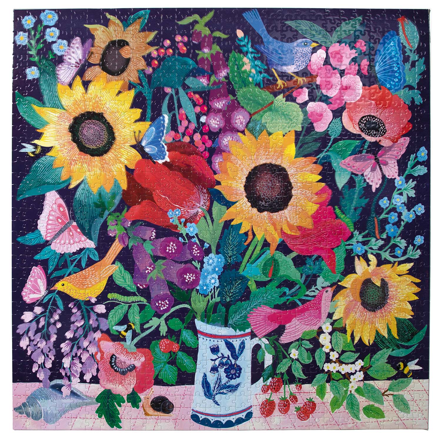 Summer Bouquet Flower & Garden Jigsaw Puzzle