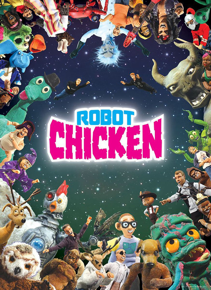 Robot Chicken Movies / Books / TV Jigsaw Puzzle