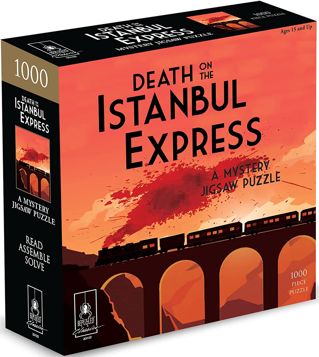 Death on the Istanbul Express Train Jigsaw Puzzle