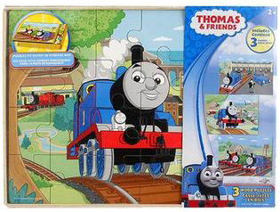 Thomas & Friends 3 Pack, 24 Pieces, Cardinal Ind | Puzzle Warehouse