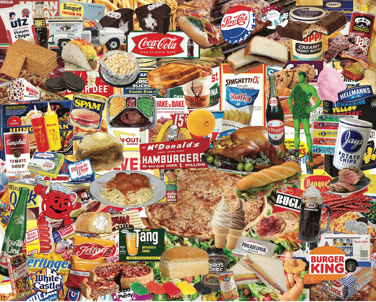 Boomers' Favorite Foods   Food and Drink Jigsaw Puzzle
