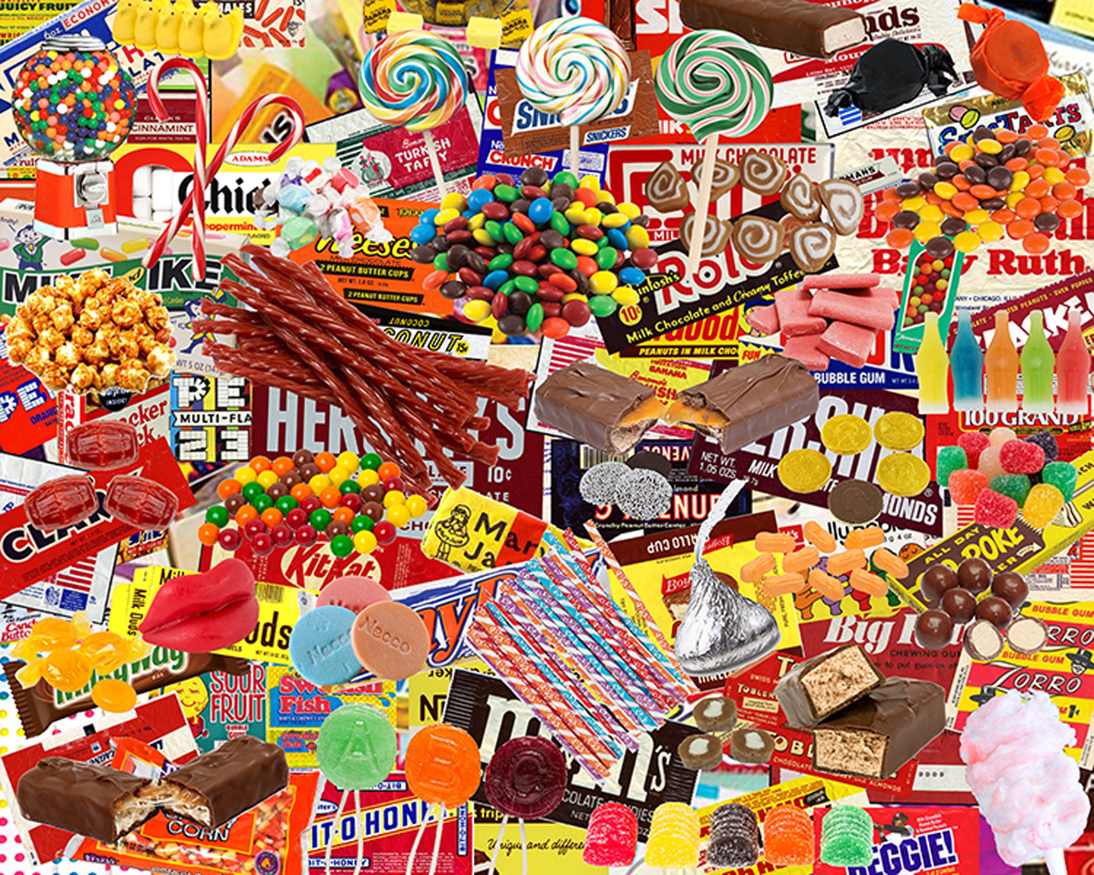 Boomers' Favorite Candy Nostalgic & Retro Jigsaw Puzzle