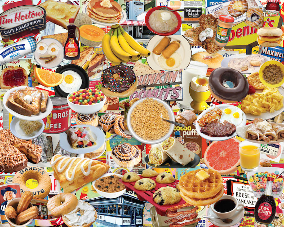 Boomers' Favorite Breakfast , 1000 Pieces, Hart Puzzles | Puzzle Warehouse