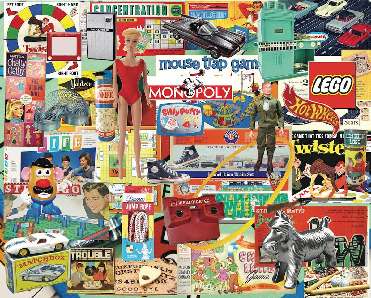 Boomers' Favorite Toys Nostalgic & Retro Jigsaw Puzzle