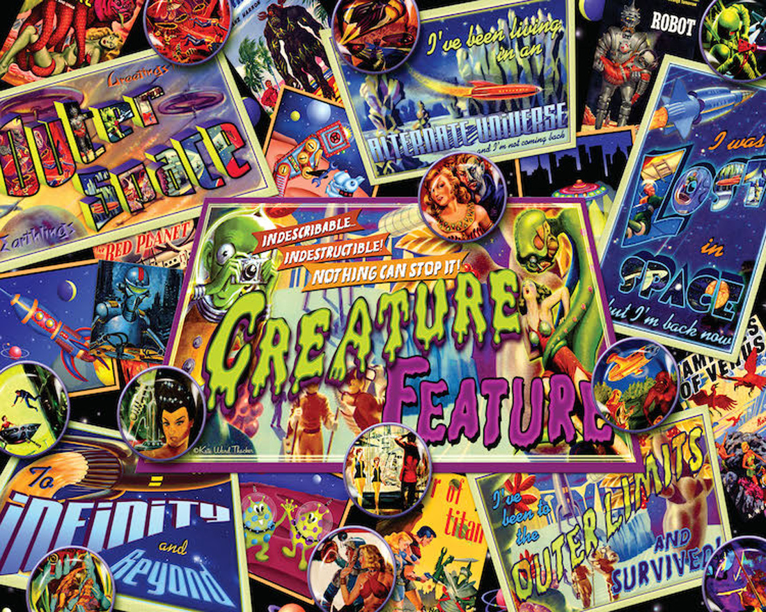 Creature Feature Movies & TV Jigsaw Puzzle