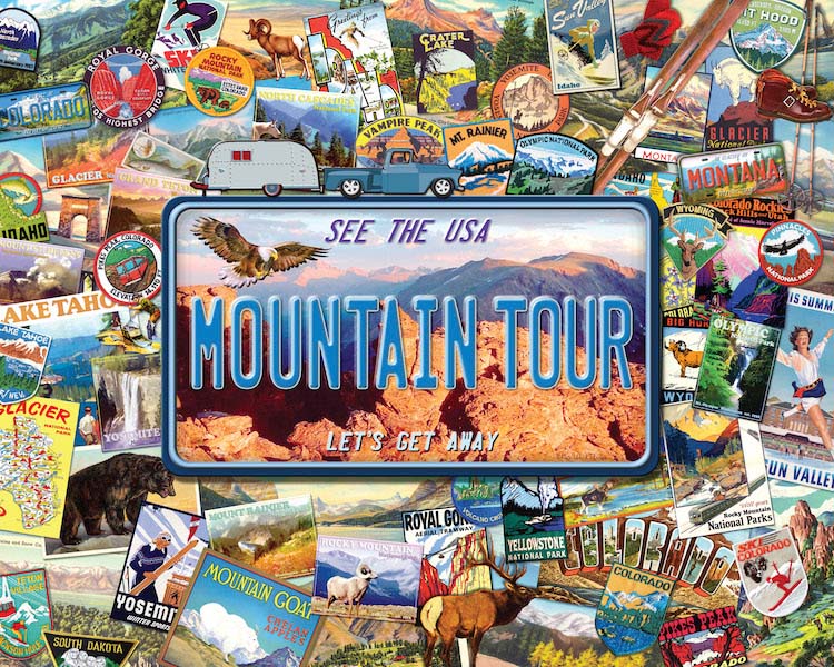 Mountain Tour Travel Jigsaw Puzzle