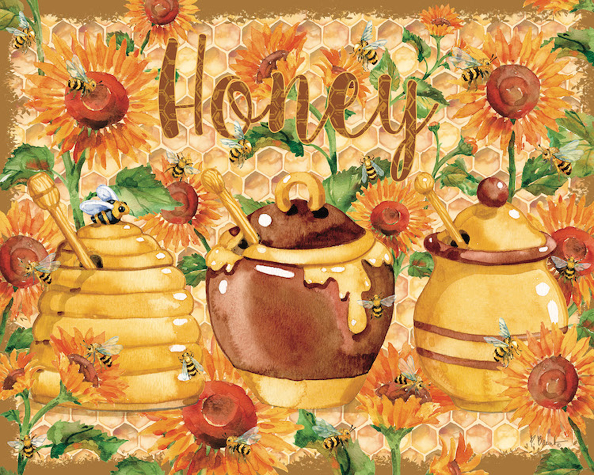 Honey Pot Butterflies and Insects Jigsaw Puzzle