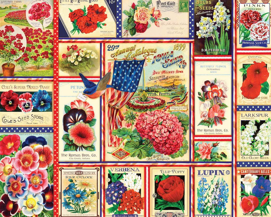 American Garden  Flower & Garden Jigsaw Puzzle