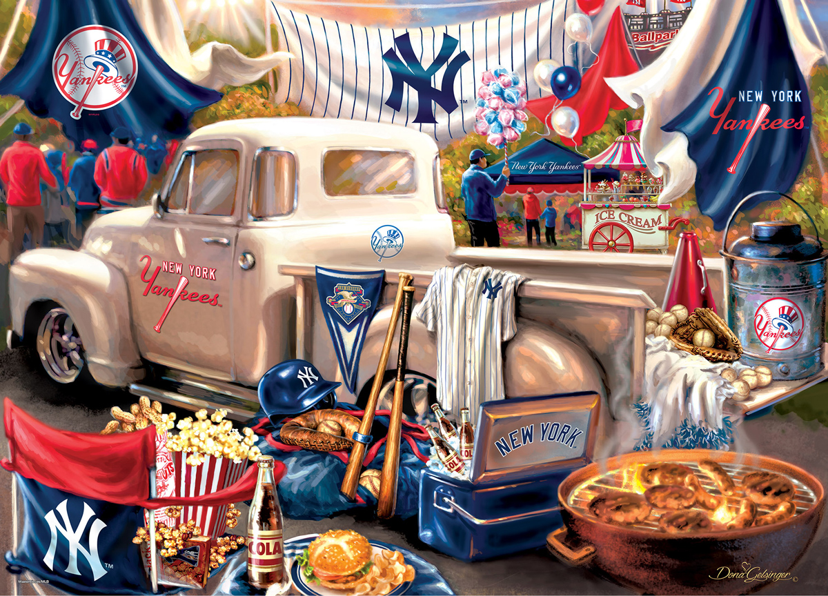 New York Yankees Gameday Sports Jigsaw Puzzle