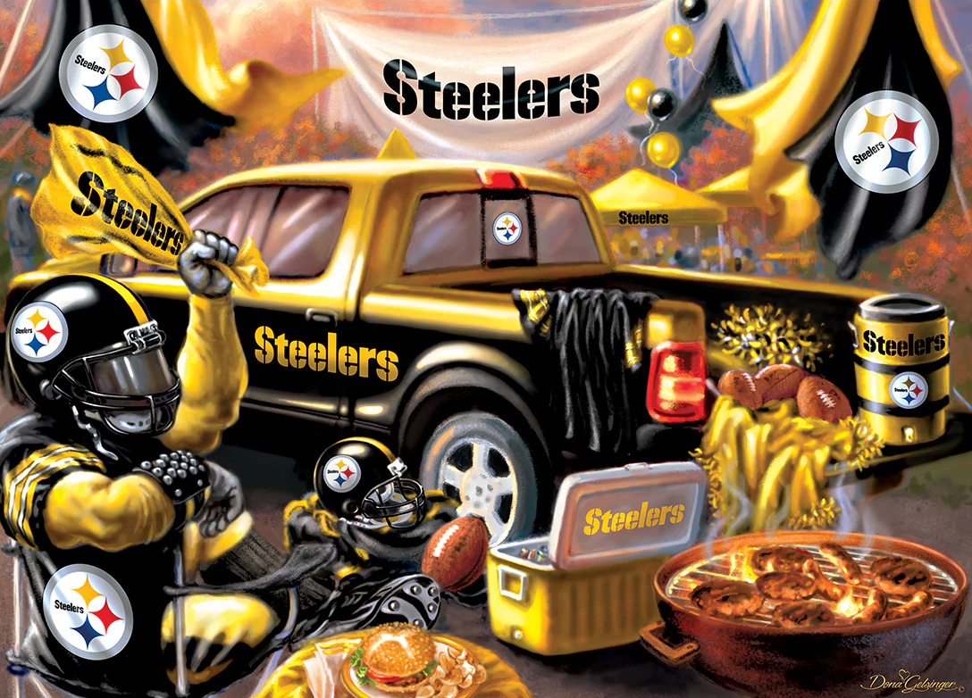 Pittsburgh Steelers Gameday Sports Jigsaw Puzzle