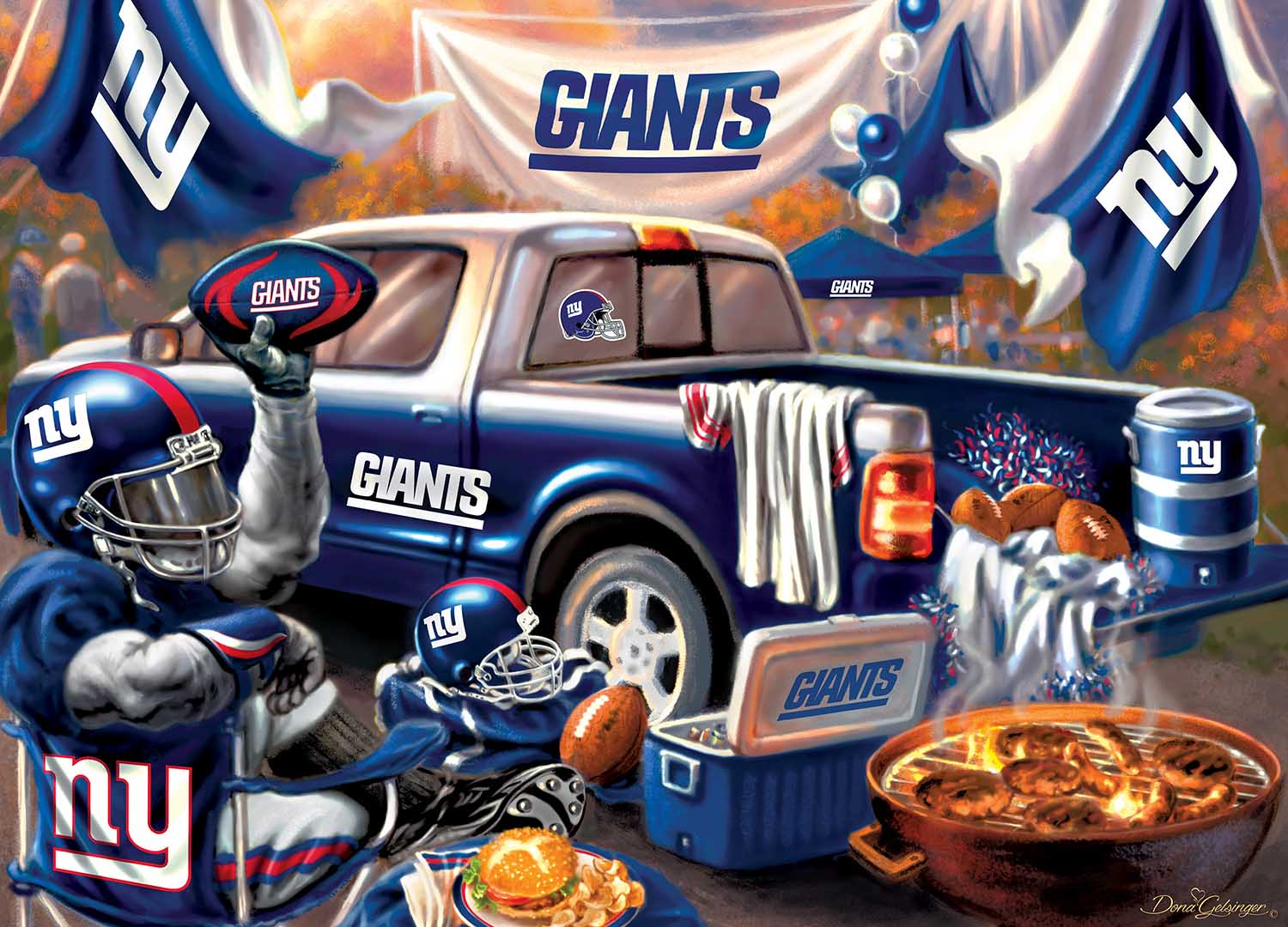 New York Giants Gameday, 1000 Pieces, MasterPieces