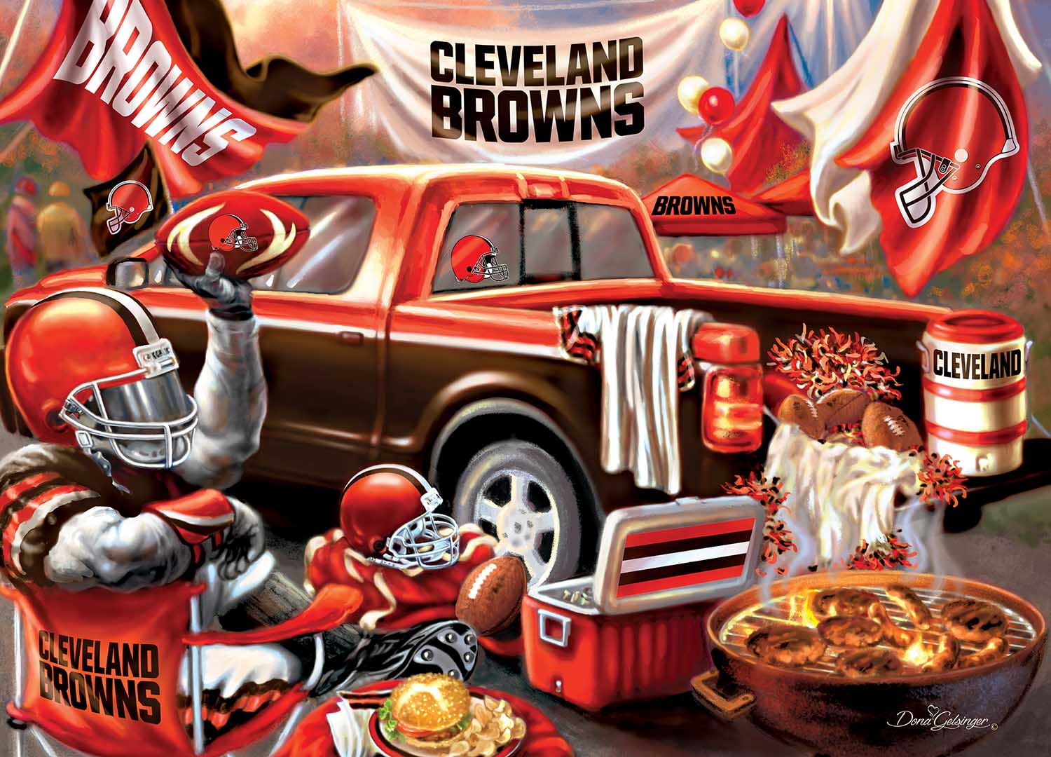 cleveland browns puzzle