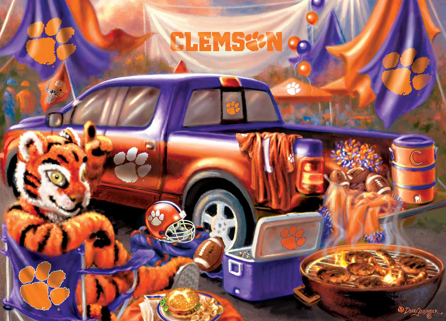 NFL Gameday Collection 1000 Pieces - Cleveland Browns Gameday 1000pc Puzzle