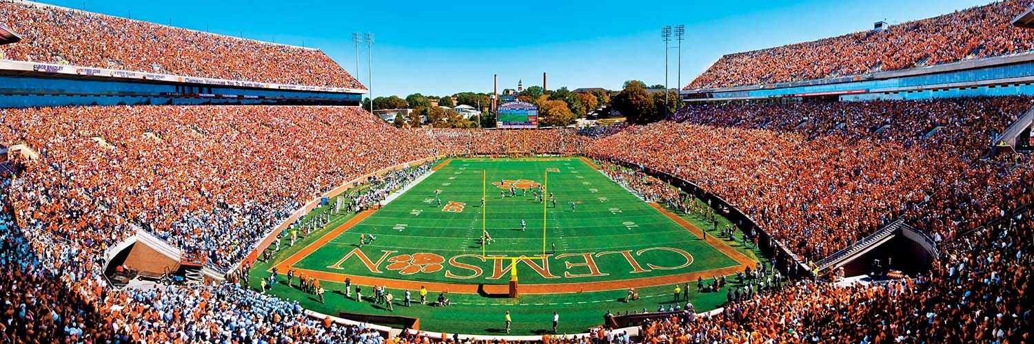 Clemson Tigers NCAA - End Zone Sports Jigsaw Puzzle