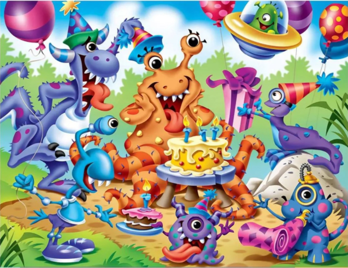 Monsters Fantasy Jigsaw Puzzle