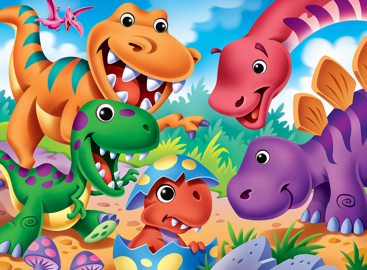 Dinosaurs - Scratch and Dent Dinosaurs Jigsaw Puzzle