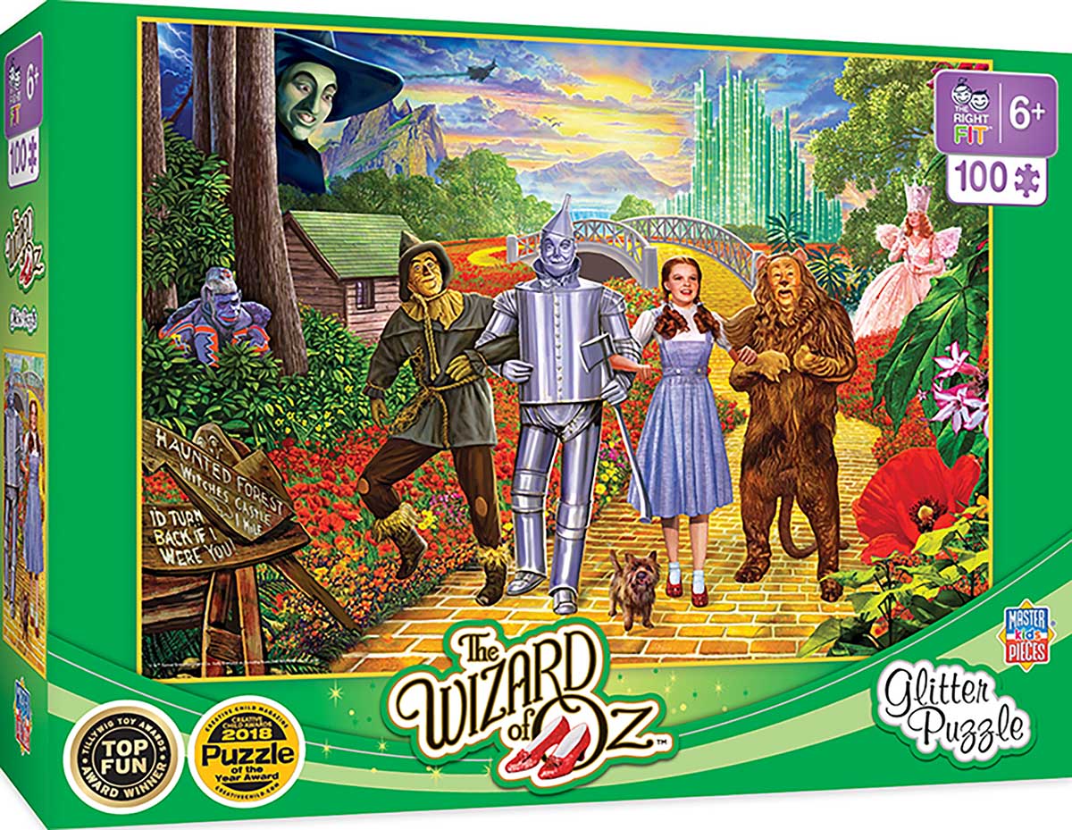 The Wizard Of Oz Scratch and Dent, 100 Pieces, MasterPieces Puzzle