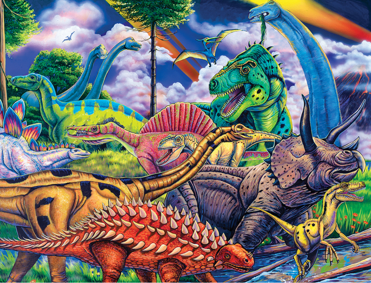 Dinosaur Friends Dinosaurs Jigsaw Puzzle