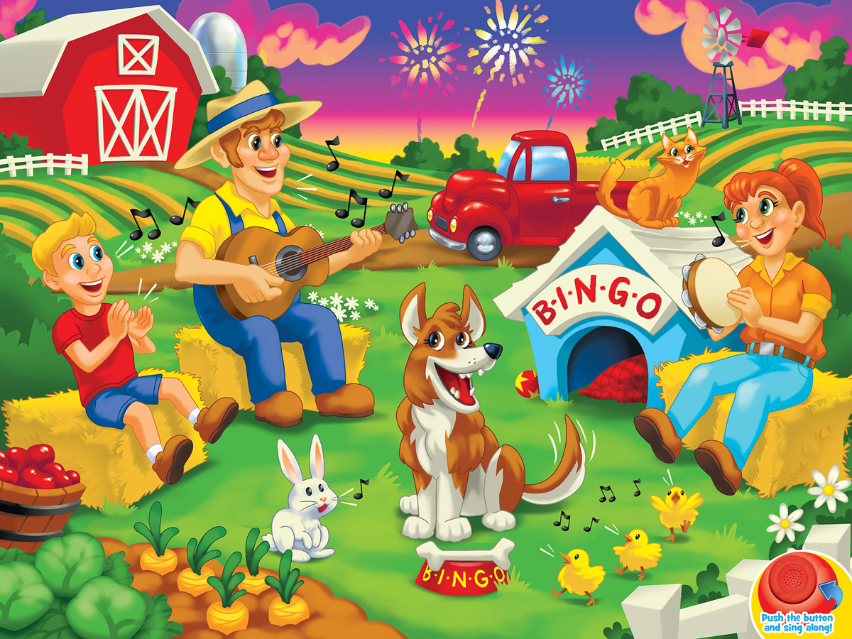 Sing-A-Long -BINGO Farm Jigsaw Puzzle
