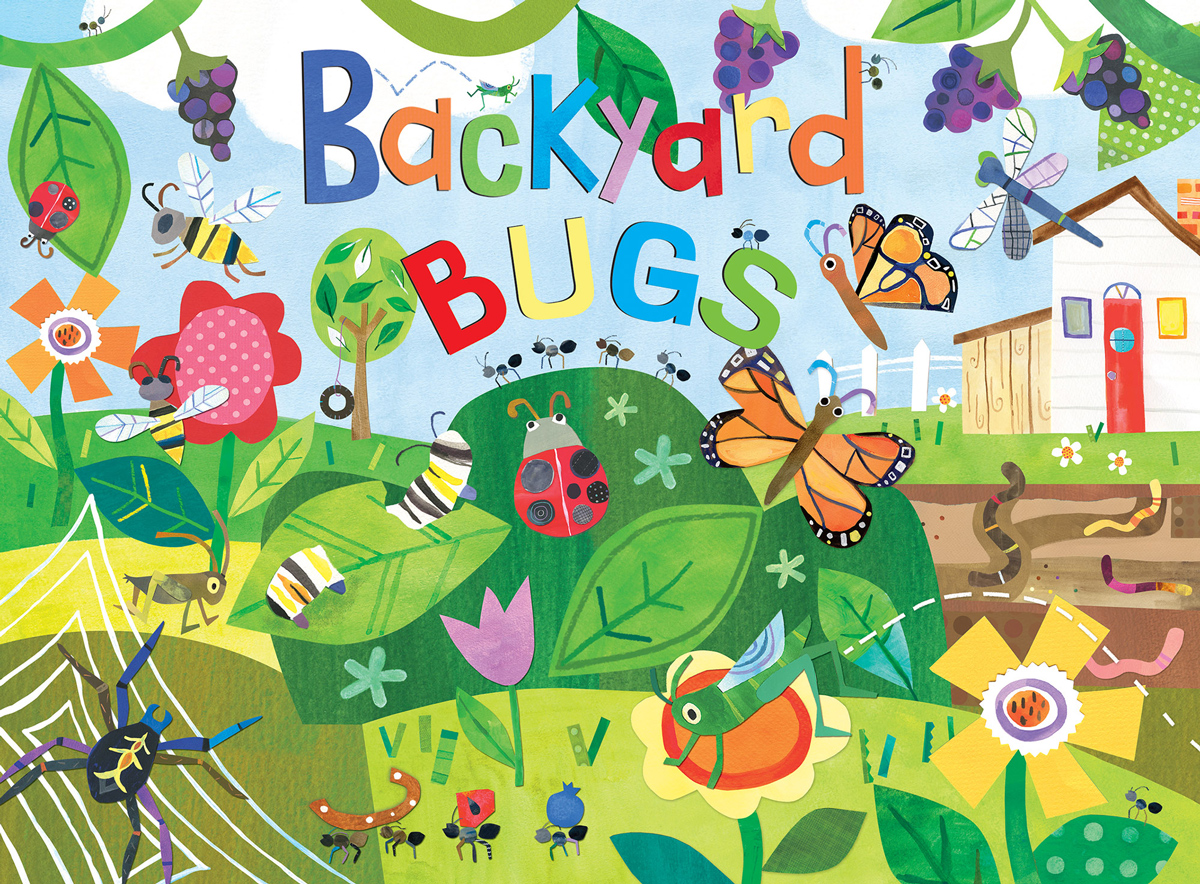 Hello, World! - Backyard Bugs Puzzle Butterflies and Insects Children's Puzzles