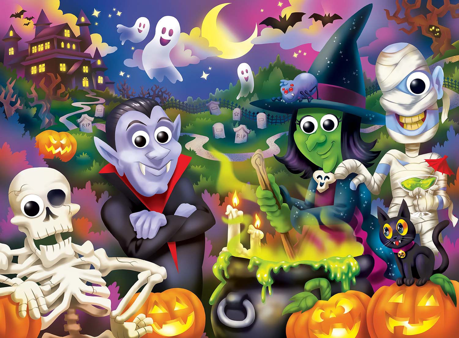 Halloween, 48 Pieces, MasterPieces | Puzzle Warehouse